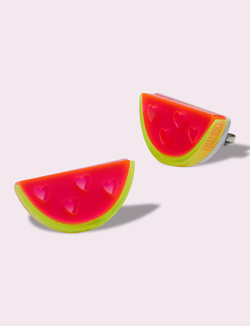 Watermelon Stud Earrings